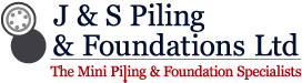 J & S Piling & Foundations Logo